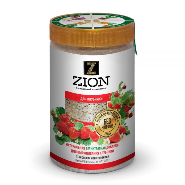 удобрение для клубники ZION (полимерный контейнер, 700 г)